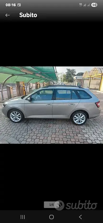 Usata Skoda Fabia 75 CV (55 kW) 2017 Grigio Station wagon