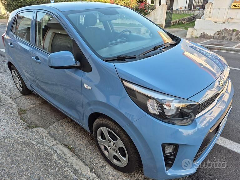 Usata Kia Picanto 2019 Blu Utilitaria