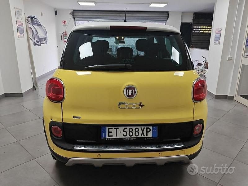 Usata Fiat 500L Trekking 95 CV (69 kW) 2014 Giallo Monovolume