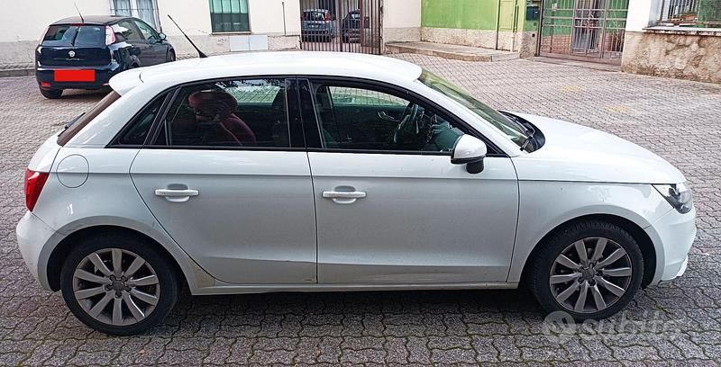 Usata Audi A1 Sportback Attraction 2013 Bianco Utilitaria
