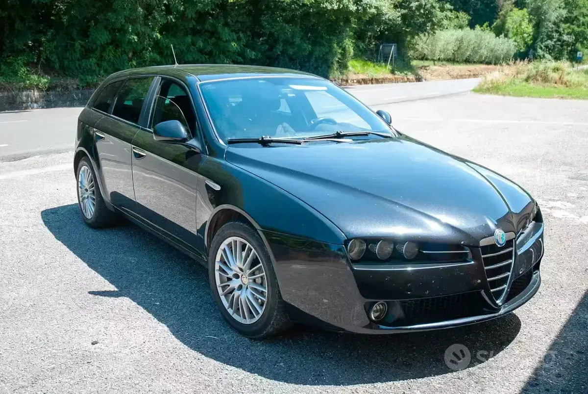 Usata Alfa Romeo 159 150 CV (110 kW) 2009 Nero Station wagon