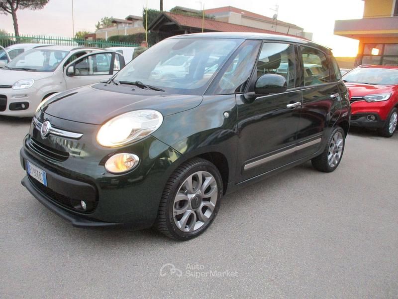 Usata Fiat 500L Lounge 84 CV (61 kW) 2015 Verde Monovolume