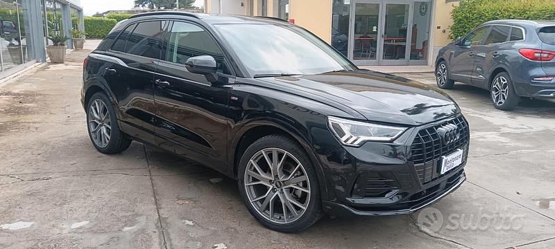 Usata Audi Q3 150 CV (110 kW) 2020 Nero SUV