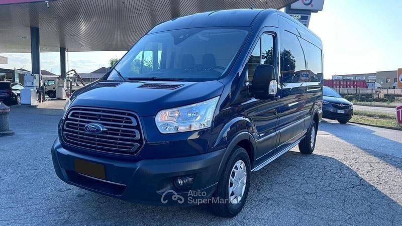 Usata Ford Transit 170 CV (125 kW) 2019 Blu Utilitaria