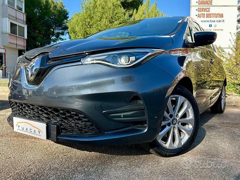 Usata Renault Zoe Zen 100 kW (136 CV) 2020 Grigio Utilitaria