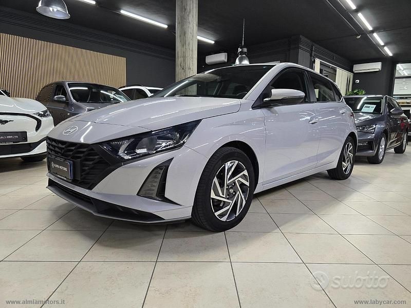 Usata Hyundai i20 Prime 84 CV (61 kW) 2024 Grigio Utilitaria