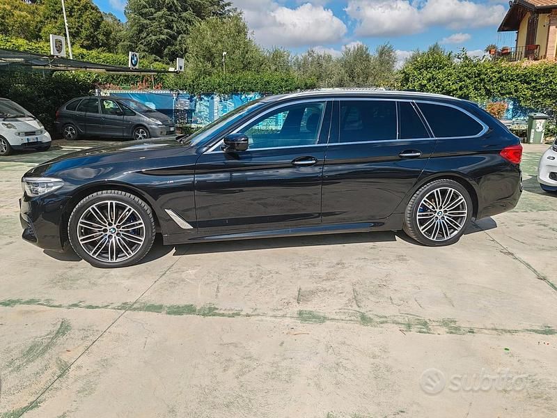 Usata BMW 525 M Sport 231 CV (169 kW) 2018 Nero Station wagon