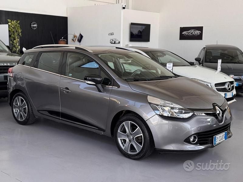 Usata Renault Clio GrandTour 90 CV (66 kW) 2014 Grigio Station wagon