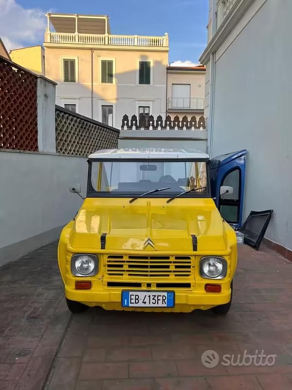 Usata Citroën Méhari 1970 Giallo Cabrio