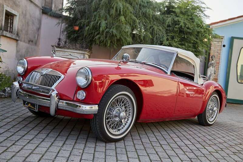 Usata MG MGA 80 CV (58 kW) 1962 Rosso Cabrio