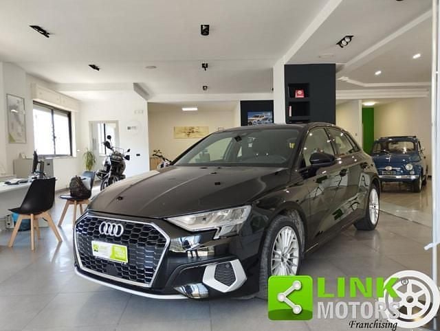 Usata Audi A3 e-tron Advanced 150 CV (110 kW) 2020 Nero Utilitaria
