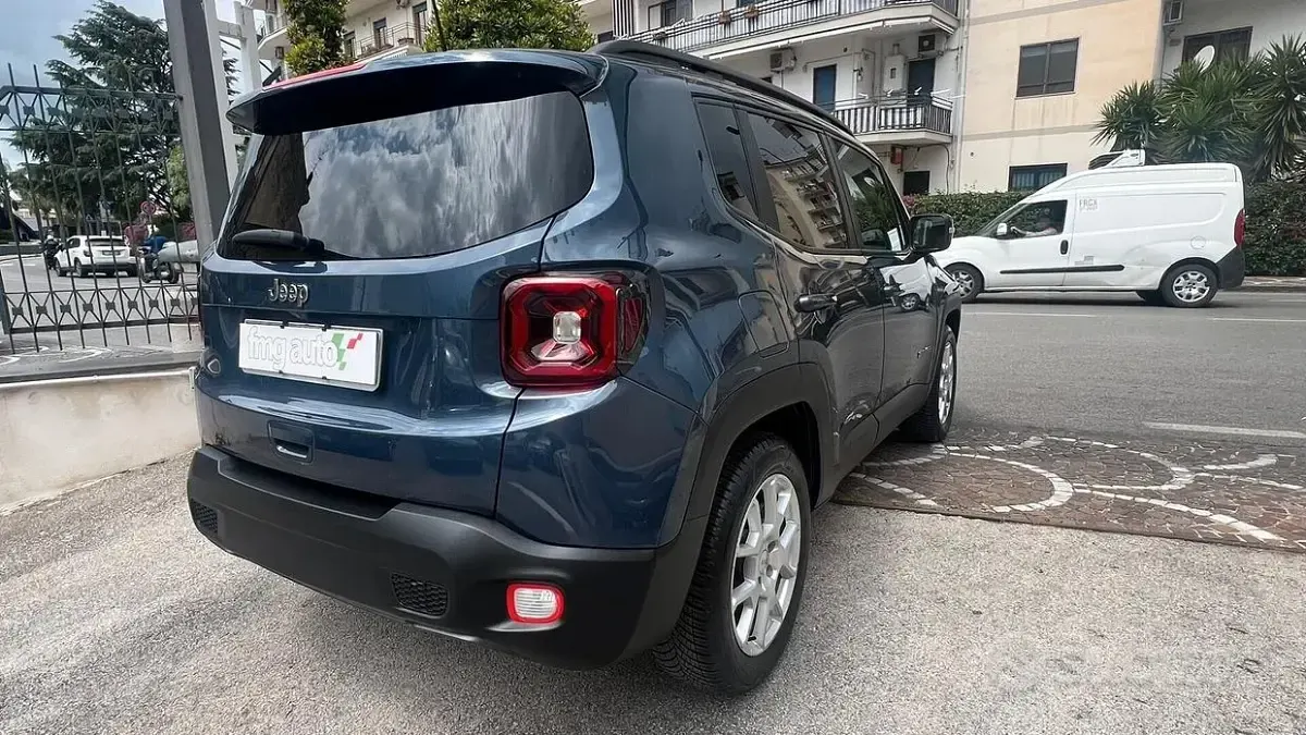 Usata Jeep Renegade Limited 131 CV (96 kW) 2022 Blu SUV