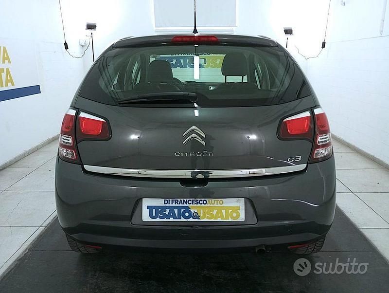 Usata Citroën C3 Exclusive 82 CV (60 kW) 2016 Grigio Berlina