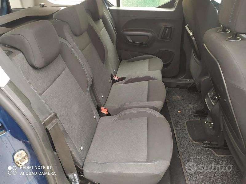 Usata Peugeot Rifter Allure 101 CV (74 kW) 2021 Blu Monovolume