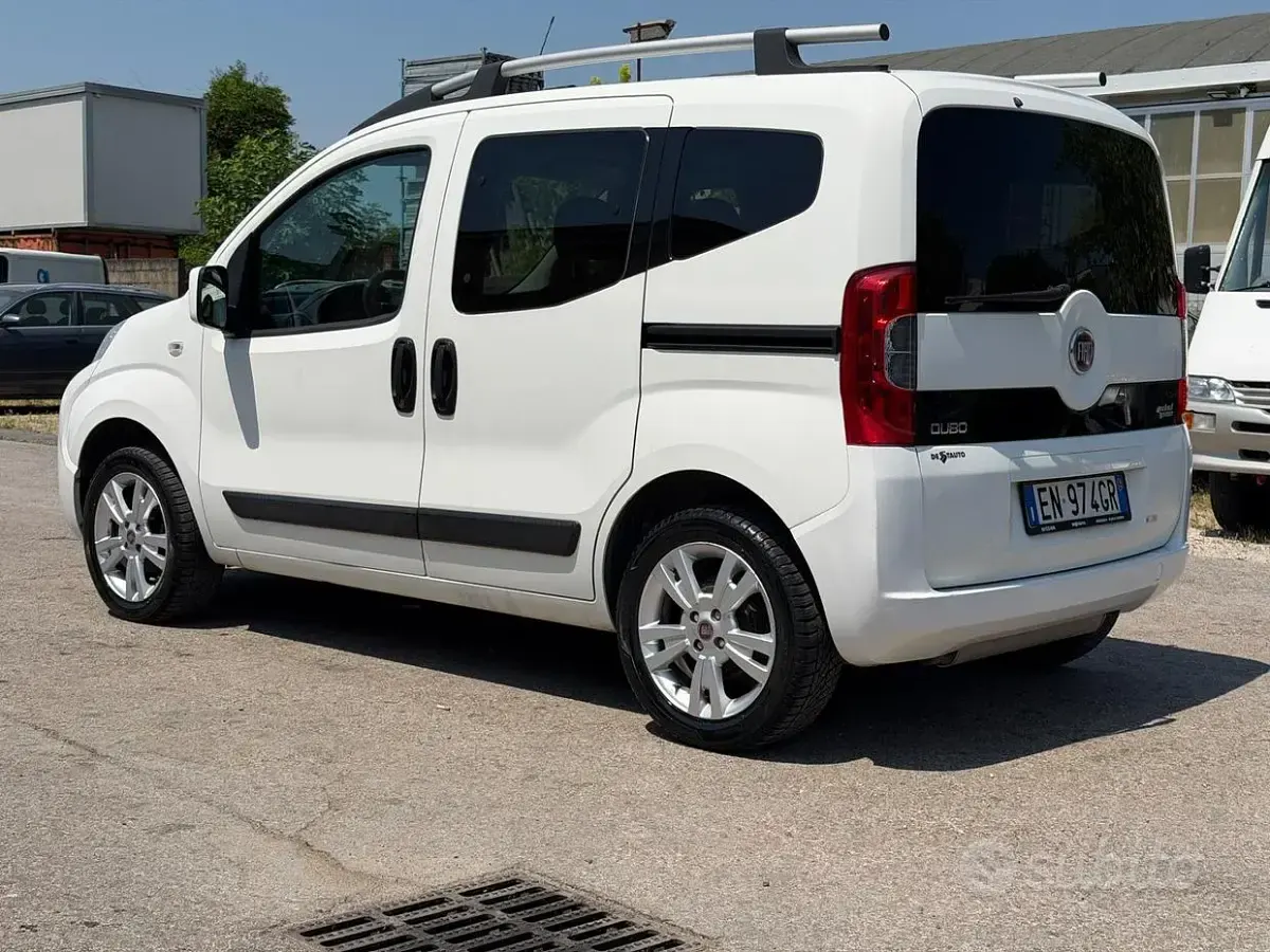 Usata Fiat Qubo Dynamic 70 CV (51 kW) 2012 Bianco Monovolume