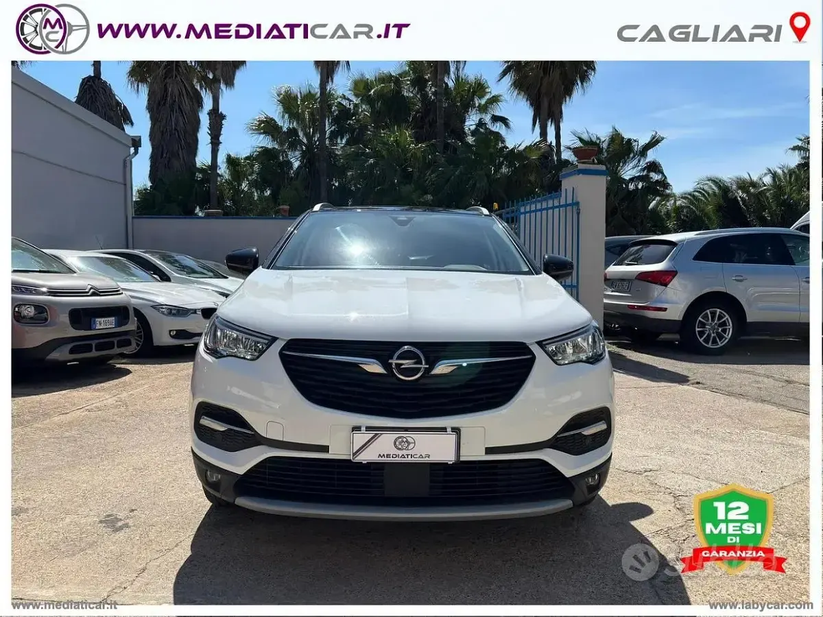 Usata Opel Grandland X S 131 CV (96 kW) 2020 Bianco SUV