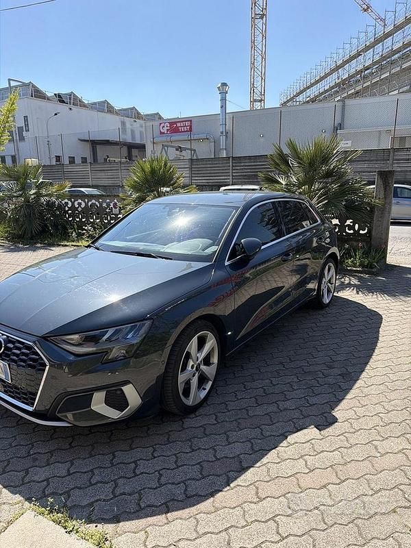 Usata Audi A3 Advanced 150 CV (110 kW) 2021 Grigio Berlina