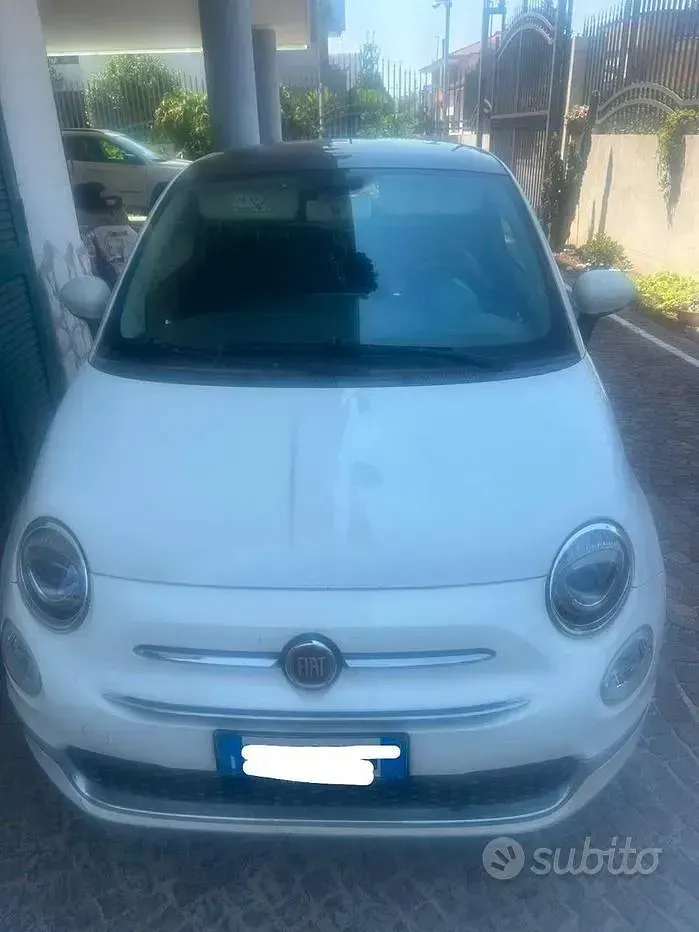 Usata Fiat 500 69 CV (50 kW) 2016 Bianco Utilitaria