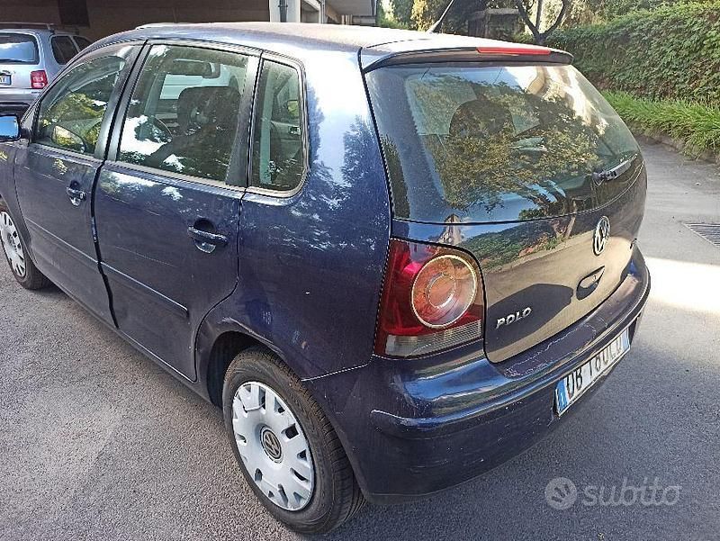 Usata VW Polo Comfortline 80 CV (58 kW) 2006 Blu Utilitaria