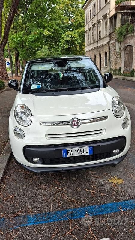 Usata Fiat 500L Pop Star 86 CV (63 kW) 2015 Bianco Monovolume