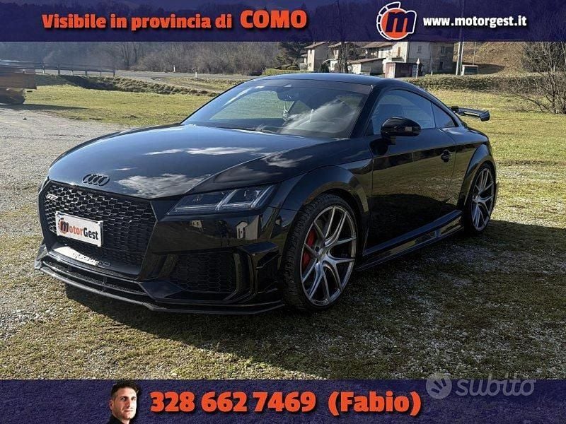 Usata Audi TT RS Competition 400 CV (294 kW) 2019 Nero Coupé