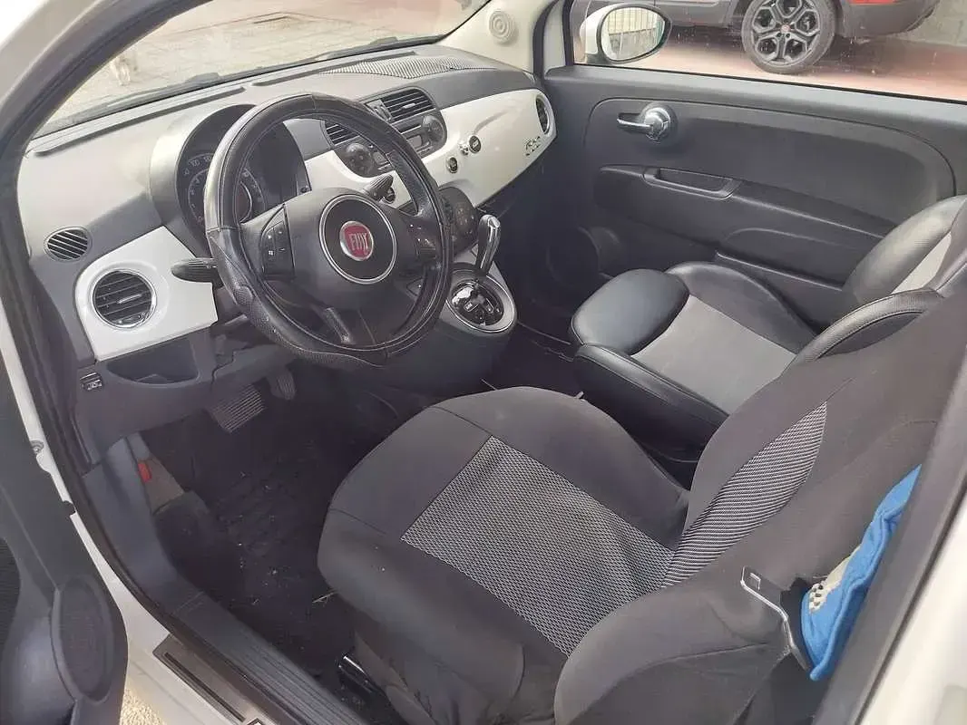 Usata Fiat 500 19 CV (13 kW) 2008 Bianco Utilitaria