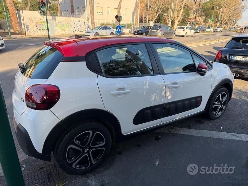Usata Citroën C3 Shine 83 CV (61 kW) 2019 Bianco Utilitaria