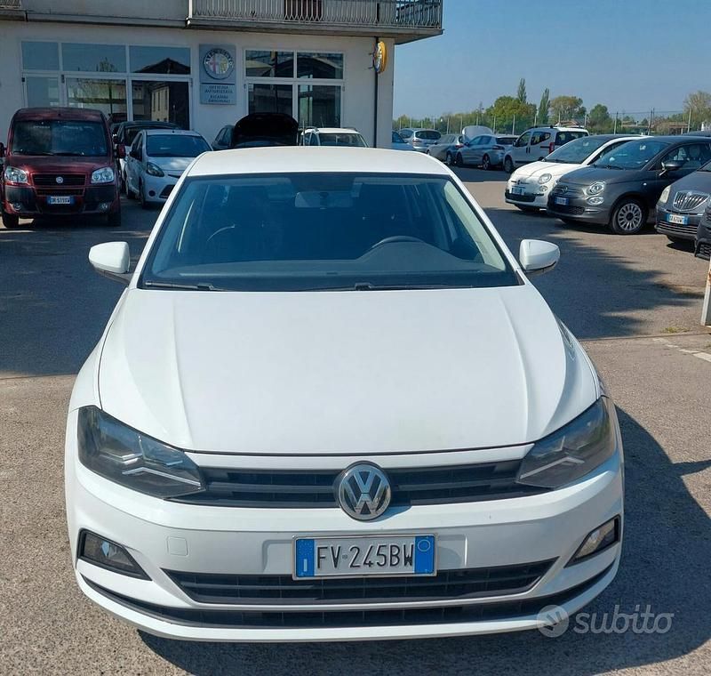 Usata VW Polo 80 CV (58 kW) 2019 Bianco Berlina