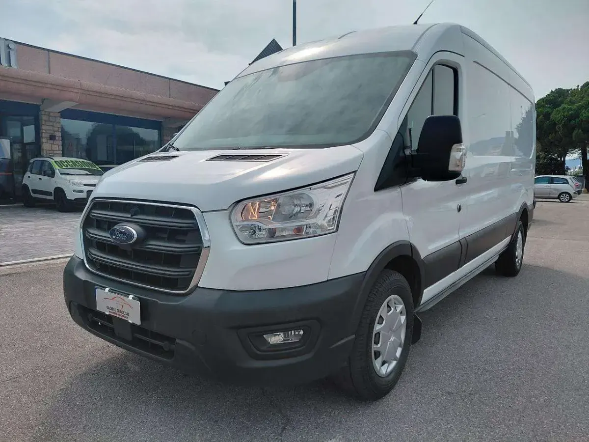 Usata Ford Transit Trend 131 CV (96 kW) 2021 Bianco Furgone