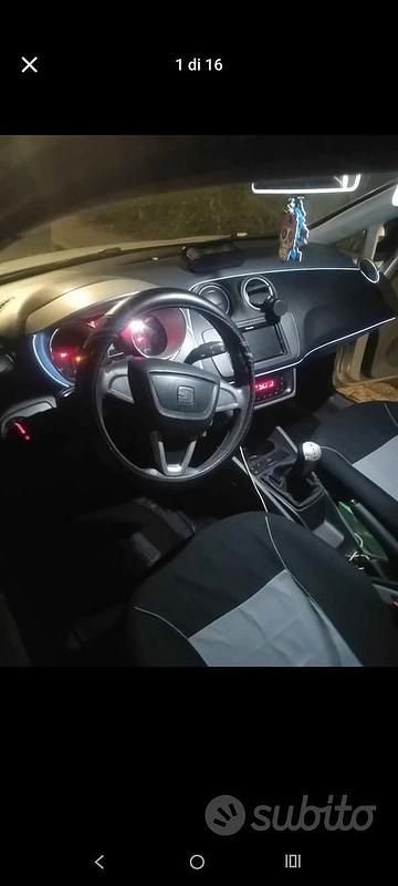 Usata Seat Ibiza Sport 105 CV (77 kW) 2009 Grigio Berlina