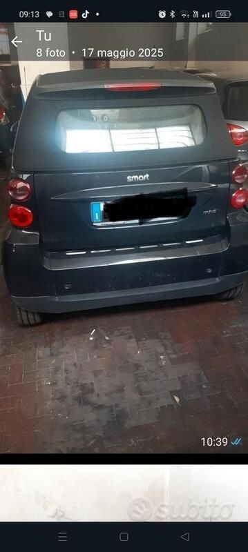 Usata Smart ForFour 2010 Nero Utilitaria