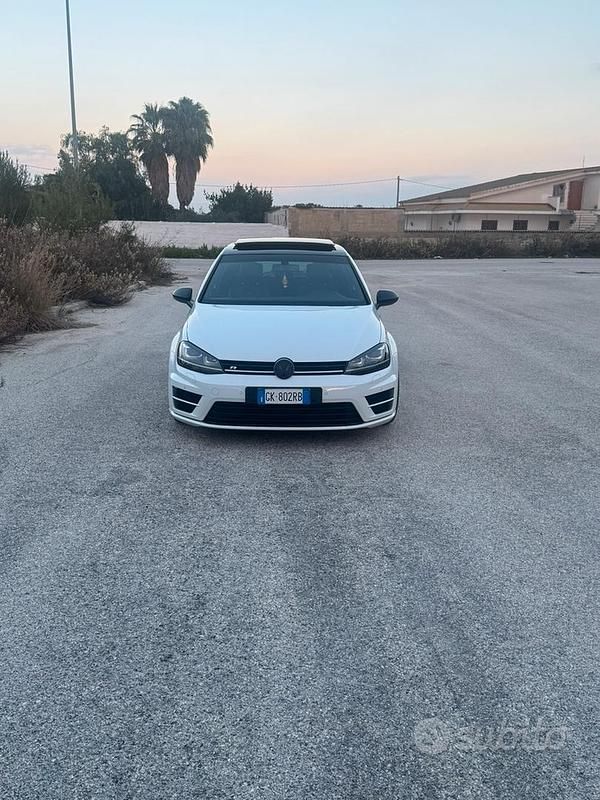 Usata VW Golf VII R 300 CV (220 kW) 2015 Bianco