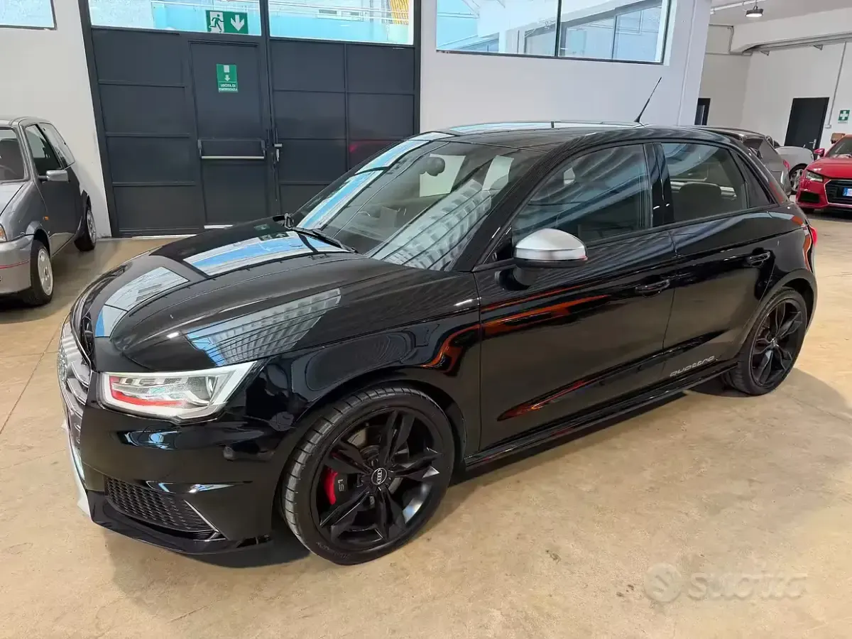 Usata Audi S1 231 CV (169 kW) 2014 Nero Utilitaria