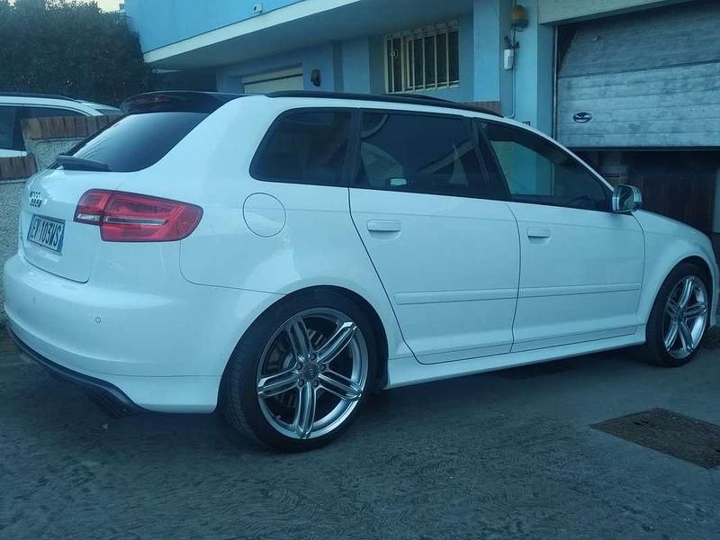 Usata Audi A3 Sportback Ambiente 265 CV (194 kW) 2012 Bianco Utilitaria
