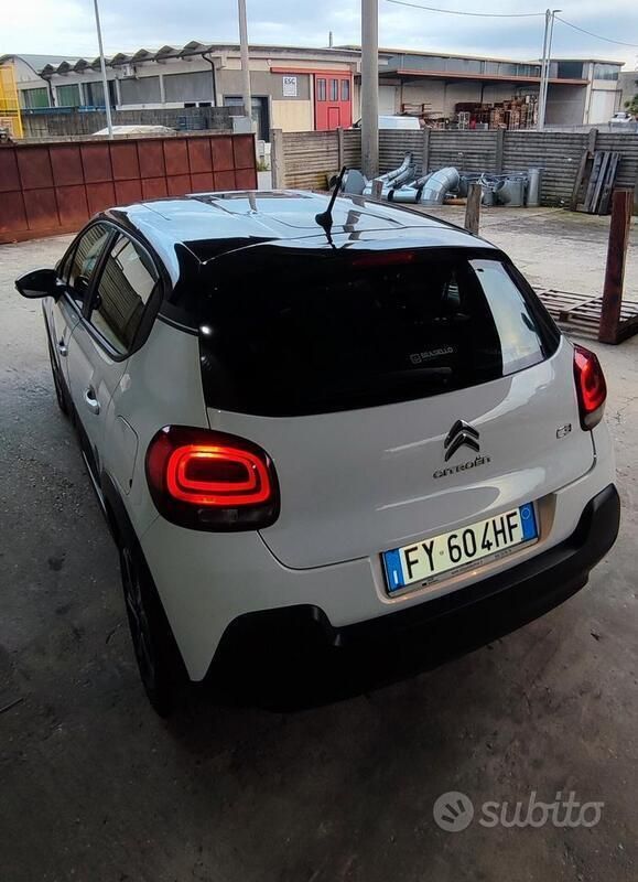 Usata Citroën C3 PureTech 83 CV (61 kW) 2019 Bianco Utilitaria