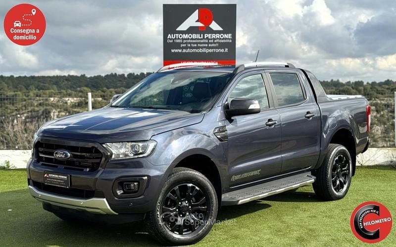 Usata Ford Ranger Wildtrack 213 CV (156 kW) 2023 Grigio scuro Pick-up