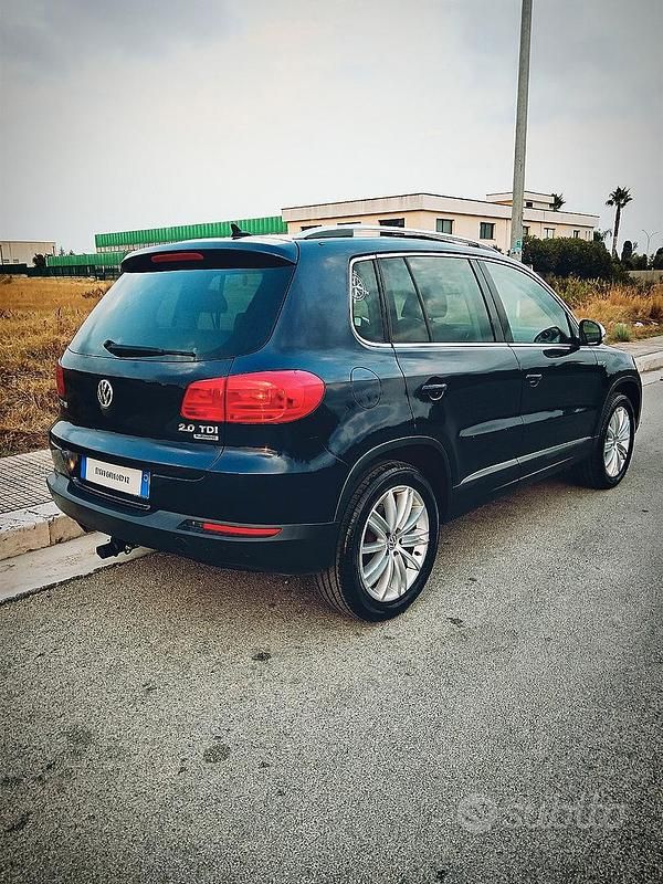 Usata VW Tiguan 140 CV (102 kW) 2013 Blu SUV