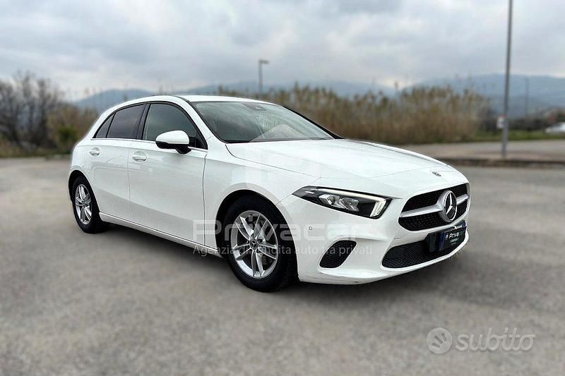 Usata Mercedes A180 Executive 116 CV (85 kW) 2019 Bianco Utilitaria