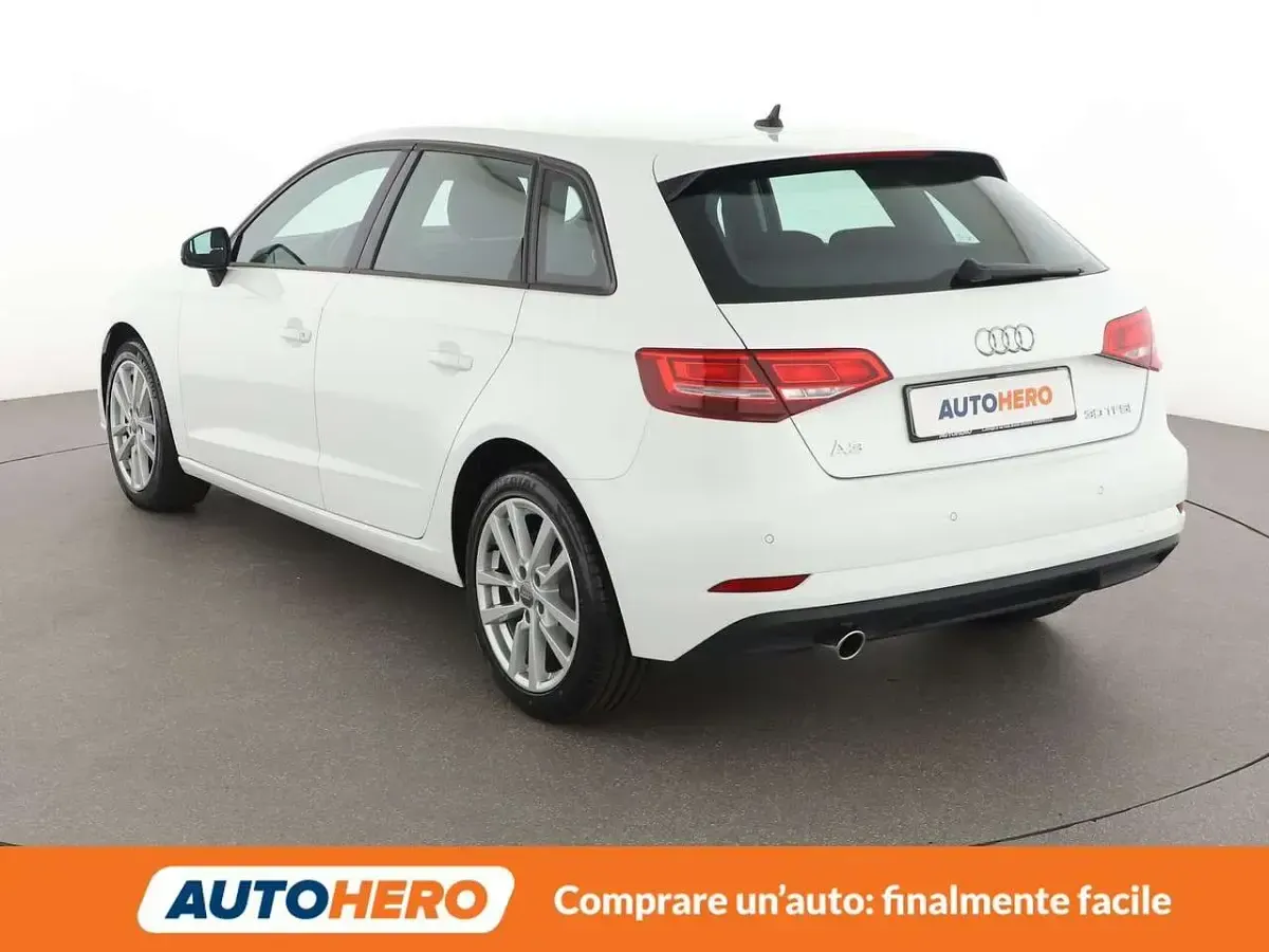 Usata Audi A3 116 CV (85 kW) 2019 Bianco Berlina