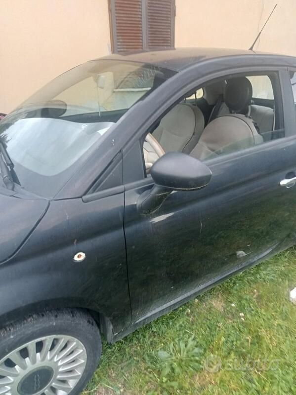 Usata Fiat 500 69 CV (50 kW) 2010 Nero Utilitaria