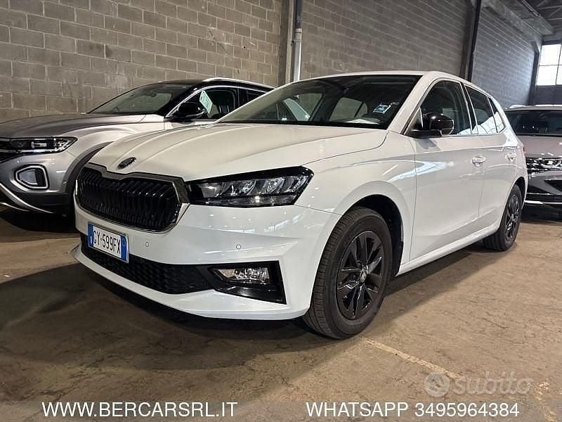 Usata Skoda Fabia 95 CV (69 kW) 2025 Bianco Utilitaria