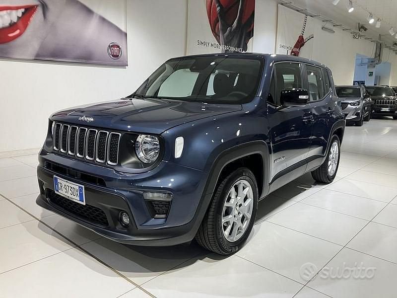 Usata Jeep Renegade Limited 120 CV (88 kW) 2023 Blu SUV