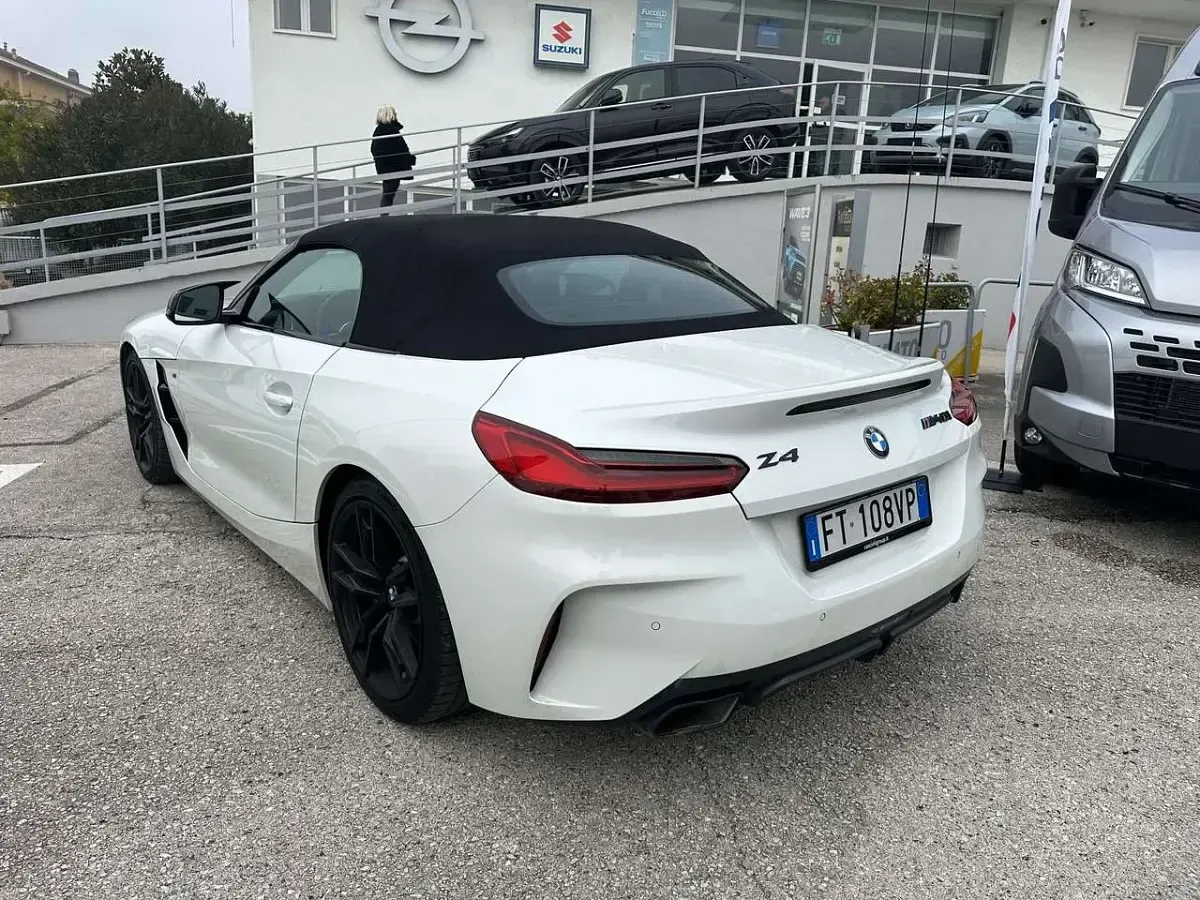 Usata BMW Z4 M Sport 340 CV (250 kW) 2019 Bianco Cabrio