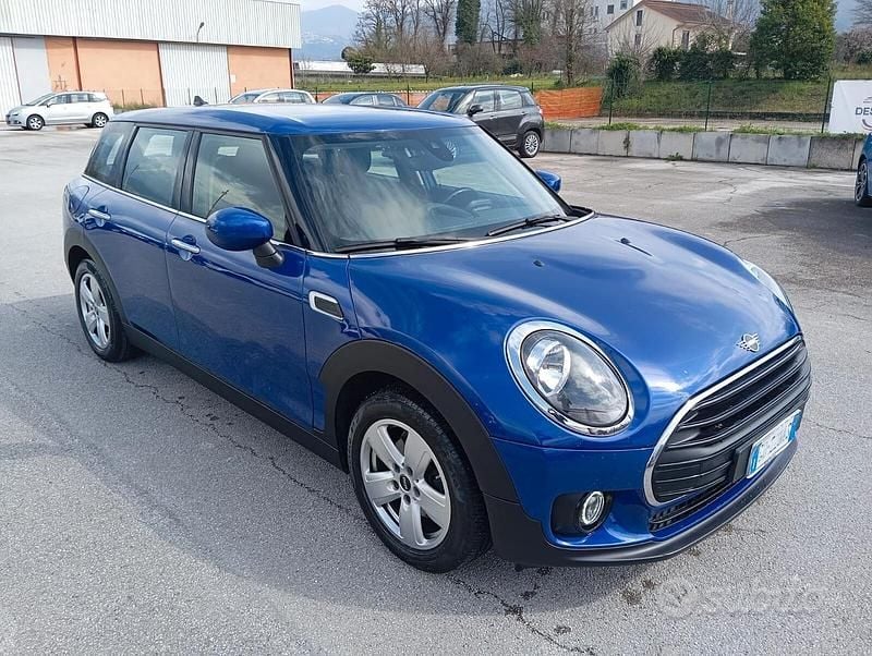 Usata Mini One D Clubman 116 CV (85 kW) 2020 Blu Station wagon