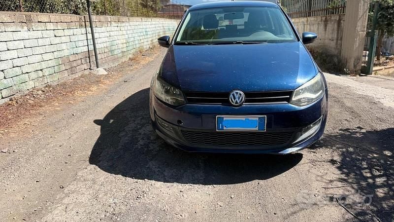 Usata VW Polo 90 CV (66 kW) 2009 Blu Utilitaria