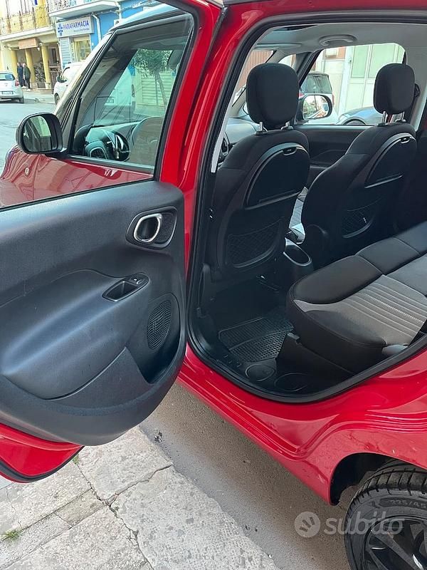 Usata Fiat 500L 120 CV (88 kW) 2017 Rosso Monovolume