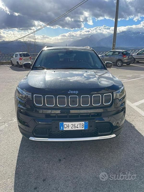 Usata Jeep Compass Limited 131 CV (96 kW) 2022 Nero SUV