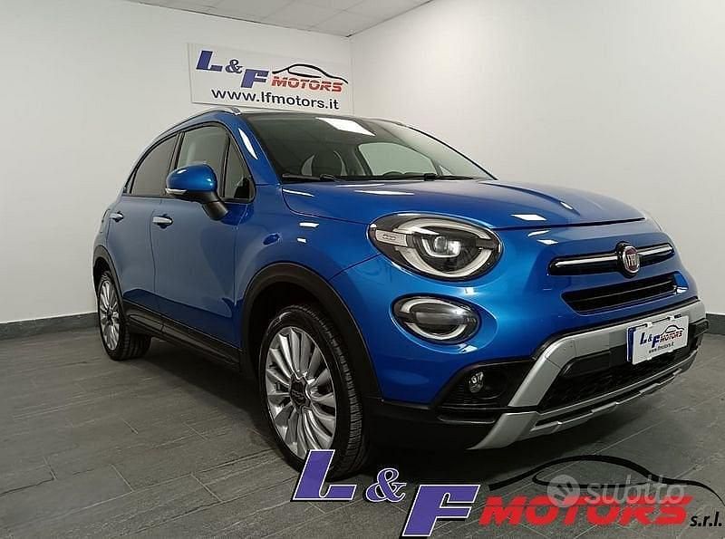 Usata Fiat 500X Lounge 120 CV (88 kW) 2019 Blu SUV