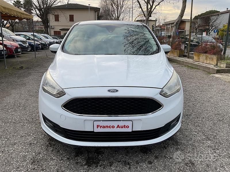 Usata Ford C-MAX Business Edition 95 CV (69 kW) 2016 Bianco Monovolume