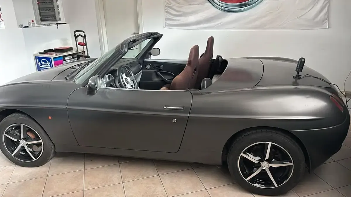 Usata Fiat Barchetta 131 CV (96 kW) 1996 Grigio Cabrio